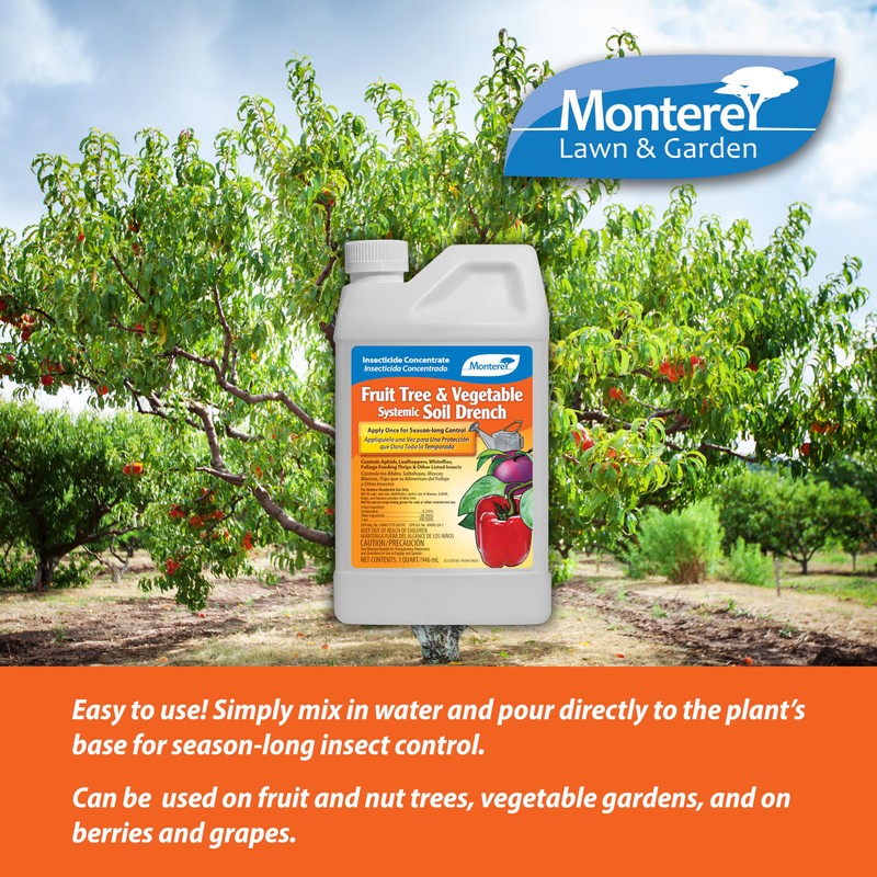 Monterey Fruit Tree Spray & Vegetable, Apply Once for Season