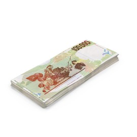 Scratch Cash 100 x 100,000 Lira Play Money (Real Size)