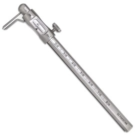SURGICAL ONLINE Krekeler Sliding Caliper Round Gauge Dental Instrument Implant Implantology