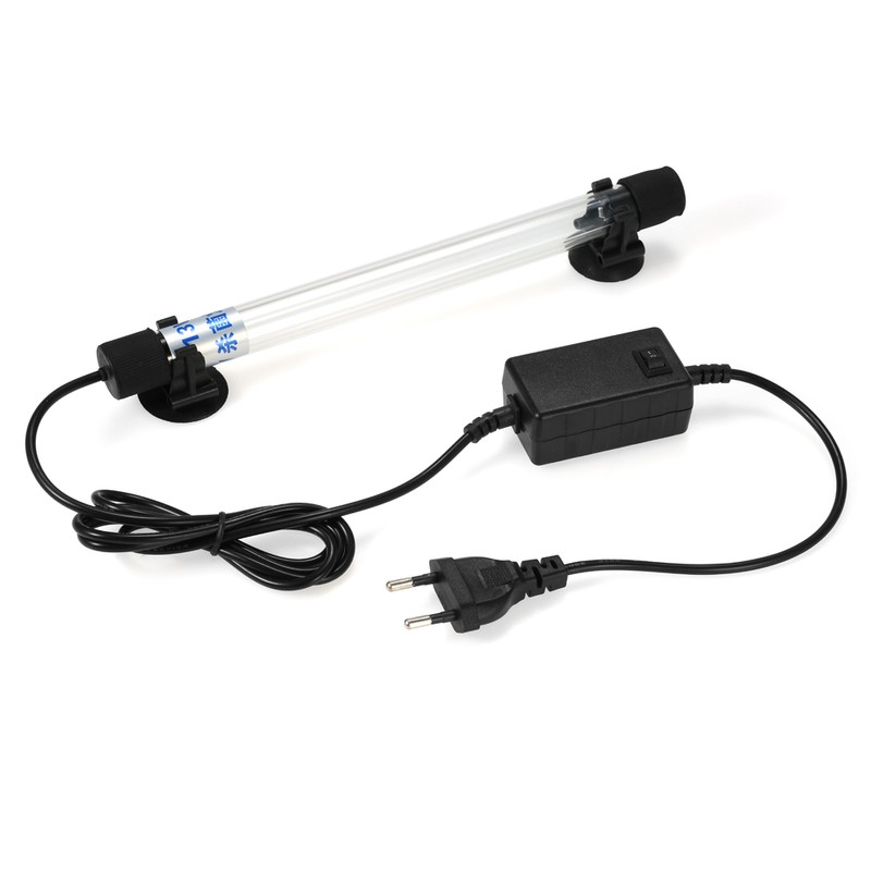 13W UV Light Sterilization Lamp Submersible Ultraviolet Sterilizer Water Disinfection
