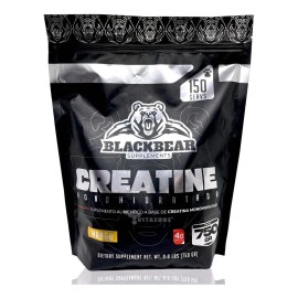 Creatina Monohidratada 750gr Mango 150 Serv Blackbear