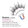 Jasmin Hone Pestañas Postizas Magneticas 3 Pares