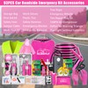 HLWDFLZ Car Roadside Emergency Kit, Vehicle Truck Safety Emergency Road