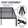 Furnitui 12 Inch High Metal Queen Bed Frame, Platform Bed