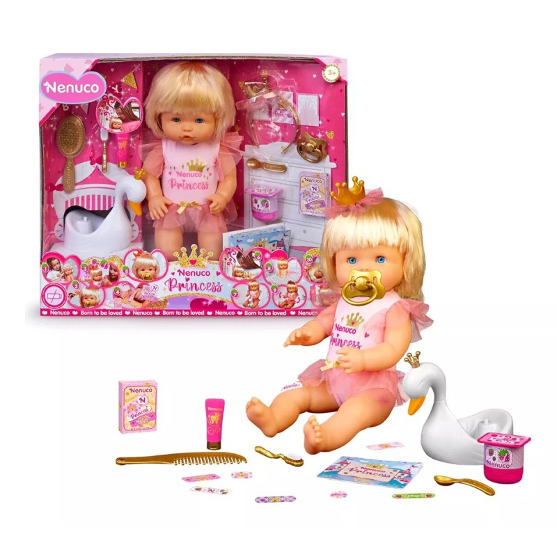 Nenuco Princess Muñeca Con Accesorios 36cm Famosa