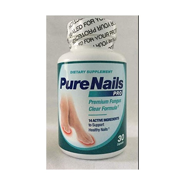 Pure Nails Pro Premium Fungus Clear Formula - 30 CT Capsules
