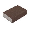 sourcing map 100mmx70mmx25mm 320 Grit Polishing Sanding Sponge Block Grinding
