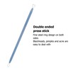 5pcs Blackhead Remover Professional Stainless Blue Acne Needle Tool Set