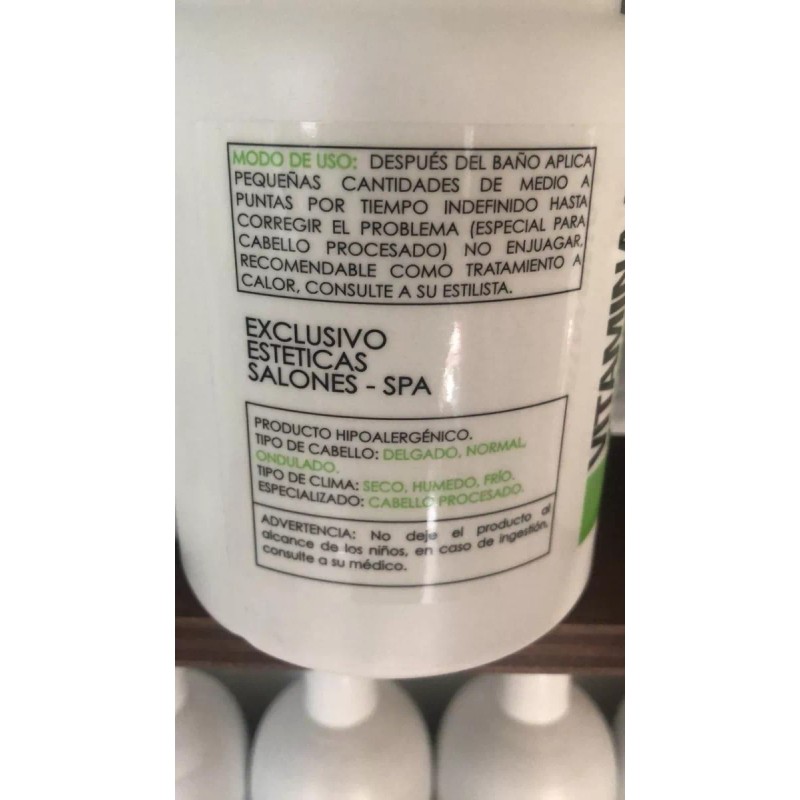 Labonté Shampoo Vitamina 1lt + Vitamina E Con Keratina 1lt