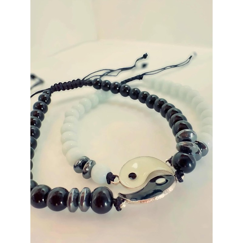 Pulsera energetica para atraer Amor, Energía y Armonía, Ajustable, de