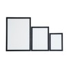 Cornice Magnetica A4 Nera Set 5, 230x315mm, Lavagna Bianca Ufficio