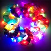 XineYuor 10 x LED hair bands, luminous elastic hair bands,