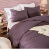 WRENSONGE Full Size Comforter Sets - 3 Pieces Deep Purple