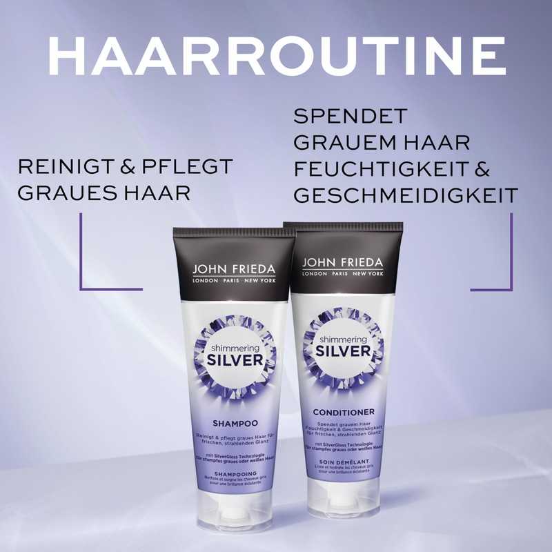 John Frieda Shimmering Silver Conditioner – Conditioner – Volume: 250