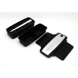 OSK BLW-18HSE Lunch Box with 2-Tier Cooler Case, Silver