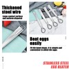 4Pcs Stainless Steel Mini Whisks Small Whisks for Cooking Small