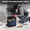 12 10" Small Tool Bag 2 Pack, Zipper Tool Pouch