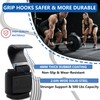 Weight Lifting Hooks, Gym Wrist Straps with Hand Grip Hooks