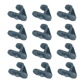 48 Stück Kühlschrank-Regal-Clips, Gefrierschrank-Regal-Clips, Kühlschrank-Kühler-Regalstütze, Ersatz, Kühlschrank-Regal-Clips, Gefrierschrank-Ersatz-Regalschnallen