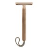 MÜHLE Companion Safety Razor, unisex, rose gold, extra long grip