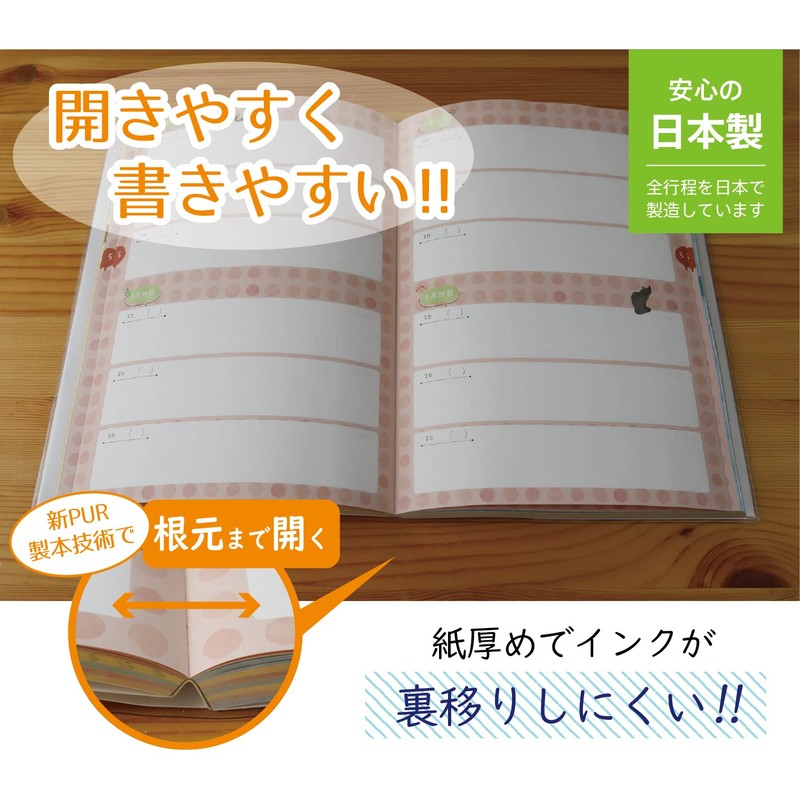 Full Color, b5 (26 cm x 18 cm)) 3-Year Diary,