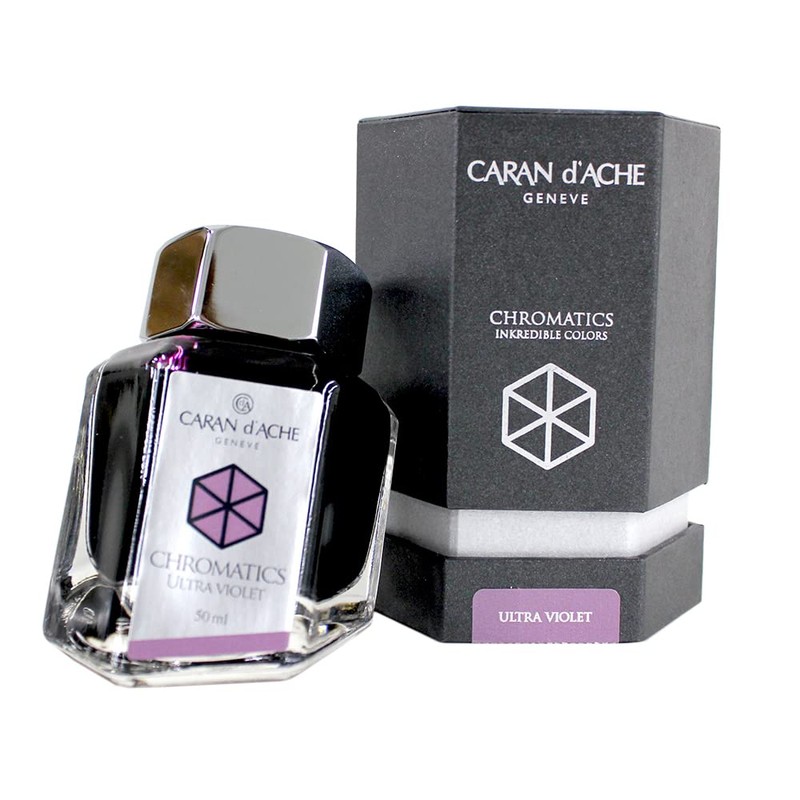 Caran d'Ache 50ml Chromatics Ink Bottle - Ultraviolet