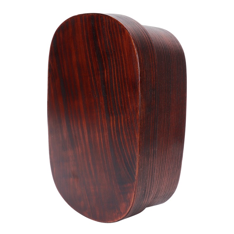 Wooden Lunch Box Portable Food Container Tablewares for Home Office