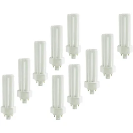 (10 Pack) PLT-32W 850, 4 Pin GX24Q-3, 32 Watt Triple Tube, Compact Fluorescent Light Bulb…