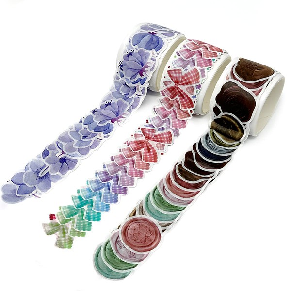 allydrew 3 Rolls Decorative Washi Tape Stickers for Scrapbooking, Stationery,