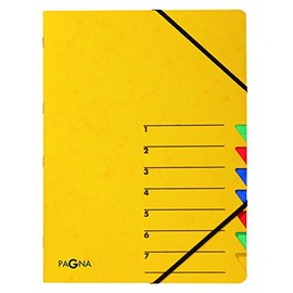 PAGNA Ordnungsmappen EASY Ordnungsmappe EASY 7tlg. ge