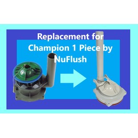 One-piece American Standard Champion Flush Valve Upgrade by Nuflush