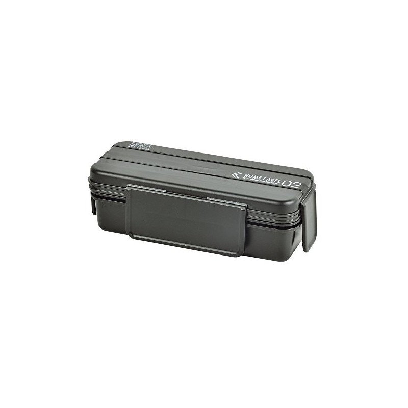 Pearl Metal D-436 Lunch Box, 2 Tiers, 4 Point Lock,