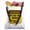 Marathon Runner 40th Birthday Gift Tote Bag