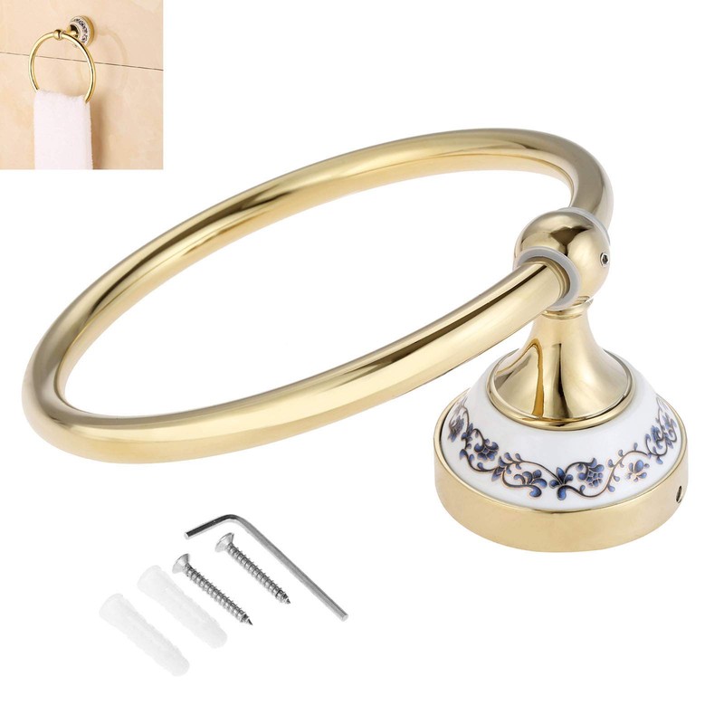 Towel Ring Towel Rack Antique Towel Hanger Toilet Bathroom Accessories