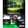 HONLEEX 2pcs DC 5-30V P13.5S PR2 Upgrade LED Flashlight Bulb,Conversion