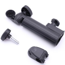 SYXLS Universal Golf Umbrella Frame, 19 cm Umbrella stand, 180 ° Adjustable，Easy to Install Golf Cart Accessories,Hands free umbrella stand，Bicycleoff Road Vehiclehandcart Stand, Easy to carry