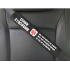 Down Syndrome Medical Alert Seat Belt Cover (Black)