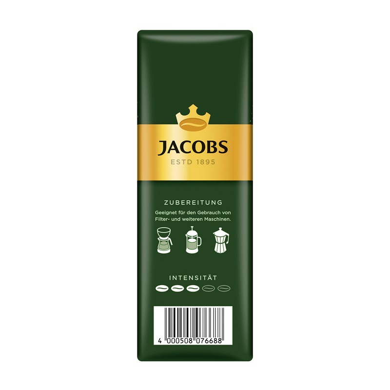 Jacobs Kronung Ground Coffee 500 Gram / 17.6 Ounce (Pack