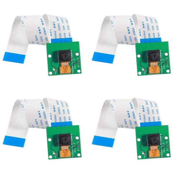 4PCS Raspberry Pi Mini Camera Video Module 5 Megapixels 1080p