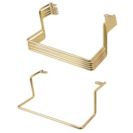 Bitray 6Pcs Mattress Retainer Bar Metal Mattress Grippers Mattress Holder for Bed Frame to Prevent Sliding Holding in Place Gold