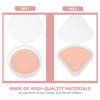 Healeved 12 Pcs Powder Puff Round Makeup Sponge Square Puff