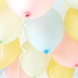 Green Paw Products Green Paw Products - 25 Macaron Pastel - Party Balloons - Eco Friendly & Biodegradable - 100% Natural Latex