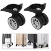 Tyenaza 1 Pair Luggage Suitcase Wheels, Swivel Castors, Suitcase Wheels