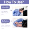 Inflatable Bedpan - Potty Bedside Toilet Nursing Urinals for Mother