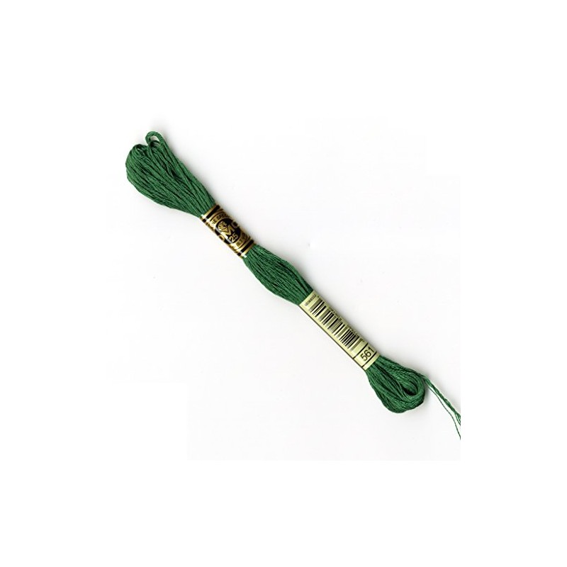 DMC 117-561 Six Stranded Cotton Embroidery Floss, Very Dark Jade,