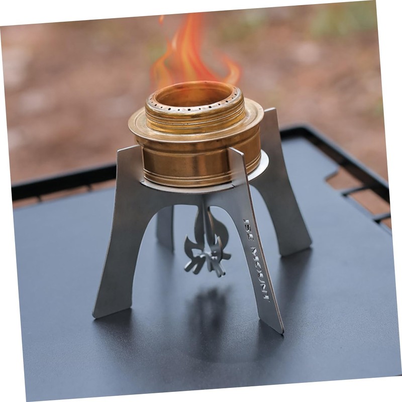 BESPORTBLE Camping Accessories Stainless Steel Stove Rack Portable Stove Holder