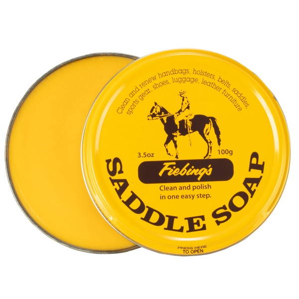 Fiebing's Fiebing's Yellow Saddle Soap for Leather (3.5 oz Tin)