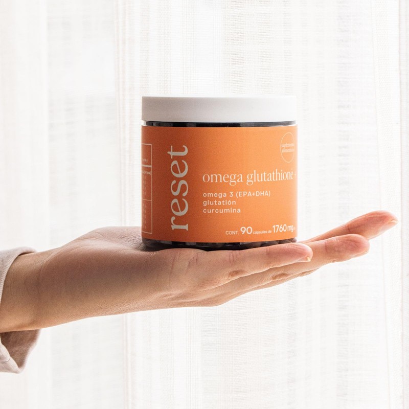 RESET | OMEGA GLUTATHIONE + Omega 3 (EPA+ DHA), Glutatión
