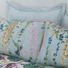 Paoletti Contemporary Hanging Gardens Oxford Pillowcase Set, Mint Green, One
