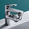 Faucet Aerator, 1080° Rotating Extender Aerator, Durable Splashproof Faucet Extender